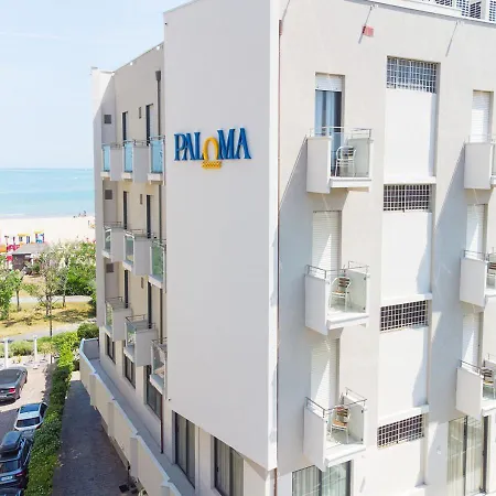 Hotel Paloma Front Chiringuitos Time Rimini