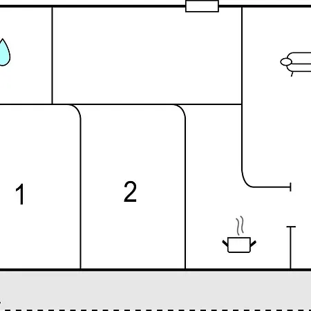 2 Bedroom In * Rimini