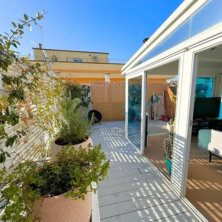 Roof Terrace Marina Centro - - Train Station - Wifi Rimini