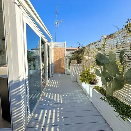 Roof Terrace Marina Centro - - Train Station - Wifi * Rimini