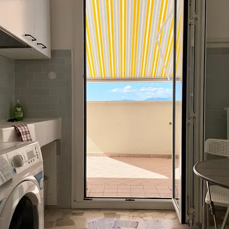 Trilocale Panoramico Vicino Al Mare- L'attico Sulla Romagna *
