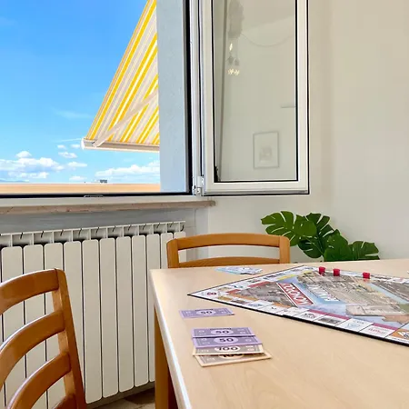 Daire Trilocale Panoramico Vicino Al Mare- L'attico Sulla Romagna