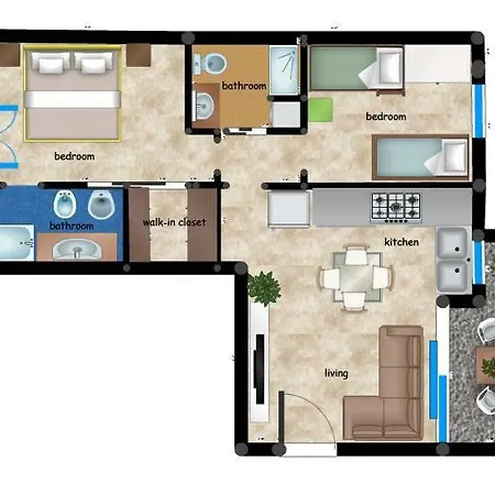 Apartment Viserba Mare/fiera *