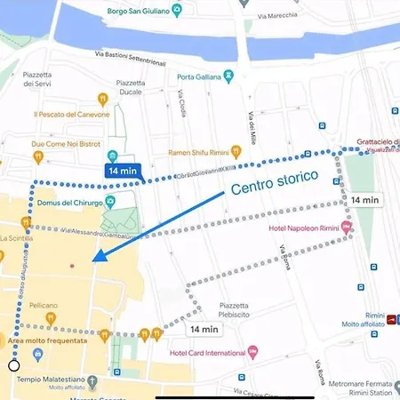 Bilo Amedeo 11 Апартаменты Римини