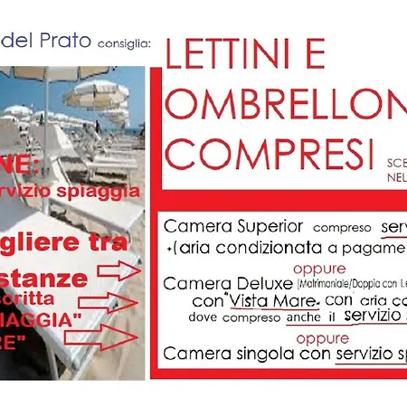Отель Del Prato Cucina Romagnola E Possibilita Pacchetto 2*