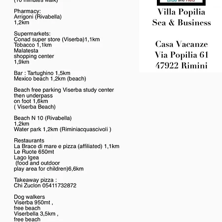Popilia Sea & Business Red Apartamento Rímini